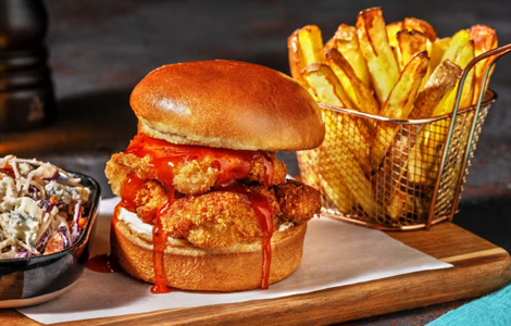  Buffalo Chicken Burger